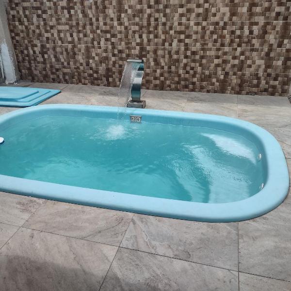 Casa com 03 Quartos, Piscina e Churrasqueira em Itaipuaçu Maricá RJ - Foto 3