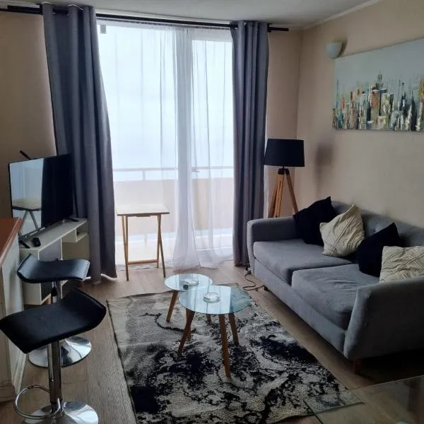 Departamento en Concepcion en Playa Bellavista Tome, hotel v destinaci Tomé