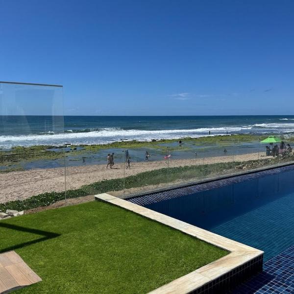 Triplex Pé na Areia - 03 suítes - tenha a praia como quintal!