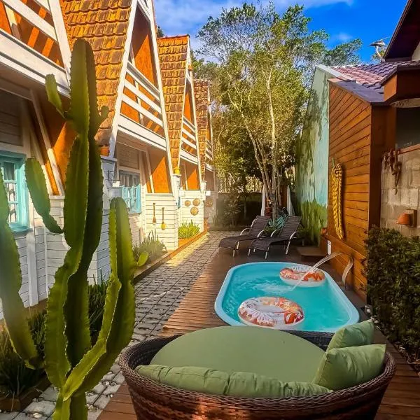 VILLAM AREIA FOFA, hotel in Bombinhas