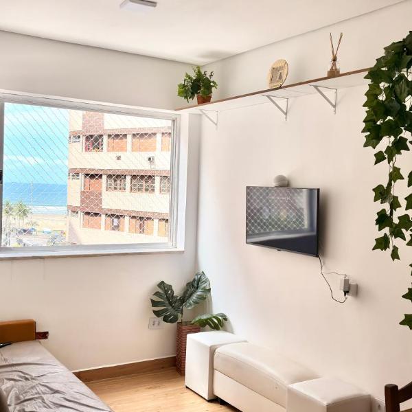 Vista MAR, Garagem coletiva, AC, Alexa, enxoval completo