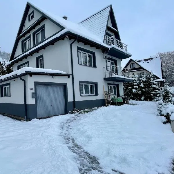 Przytulne Apartamenciki tuż przy Termach i Parku, nieopodal szlak na Turbacz, GPN, KGP, ξενοδοχείο σε Poręba Wielka