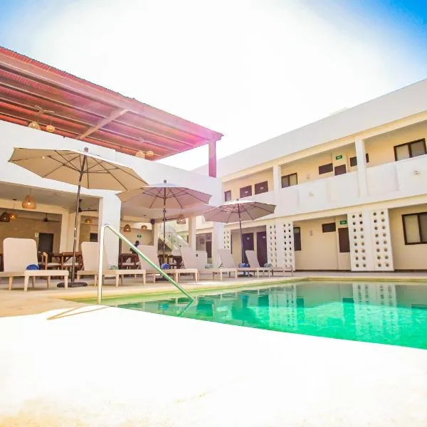 Nuxká Hotel Boutique, hótel í Telchac Puerto