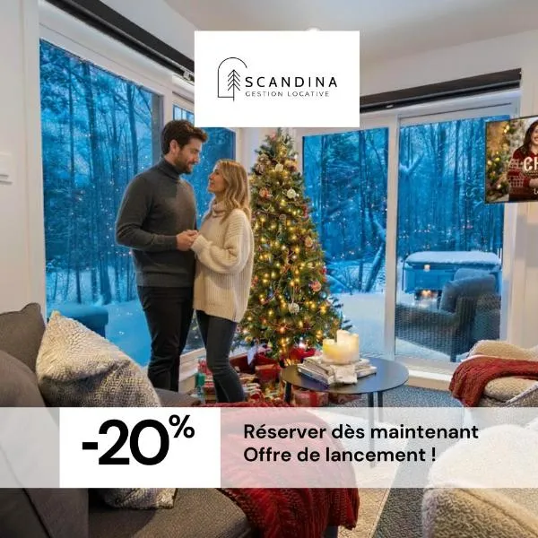 Mini Chalet Assinie Spa Privé, ξενοδοχείο σε Brownsburg