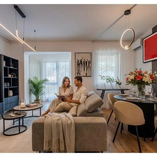 The Minimalist Retreat by Blvd 44B8 - Contemporary, Comfortable Stay – hotel w mieście Voluntari