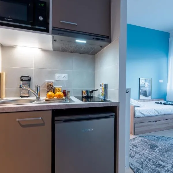 Nemea Appart Hotel Coeur Europe Strasbourg Illkirch, hotel din Illkirch-Graffenstaden