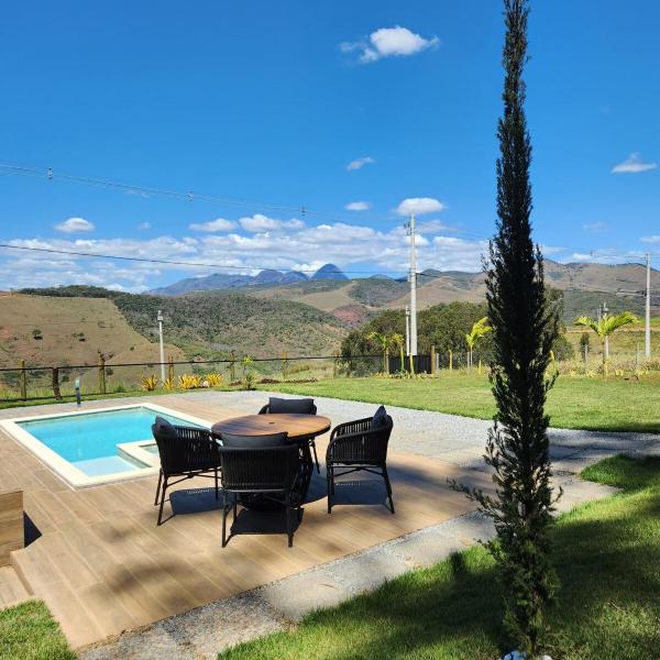 Casa em Sebollas 04 suítes com piscina e vista deslumbrante
