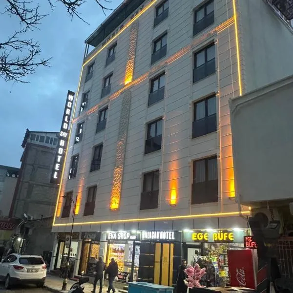 world say hotel، فندق في Bostaniçi