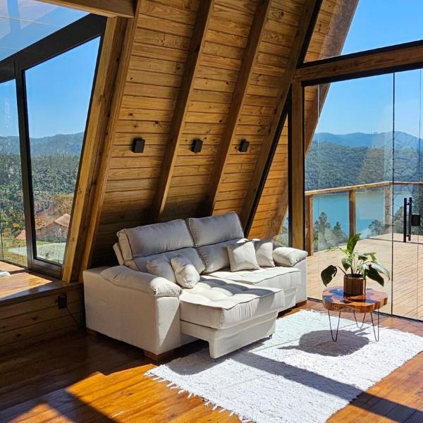 YESHUA - Cabana de Luxo com Hidro, Lago Natural e Adega - Foto 4