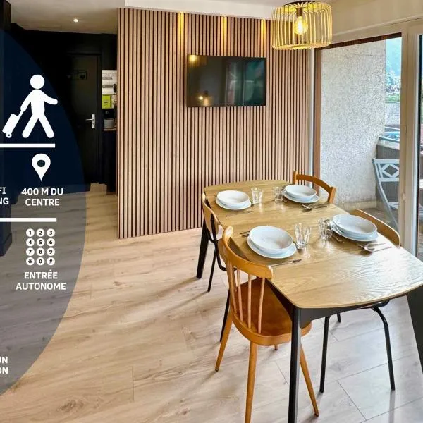 T3 tout neuf 6 personnes proche centre ville, hotel in Luchon