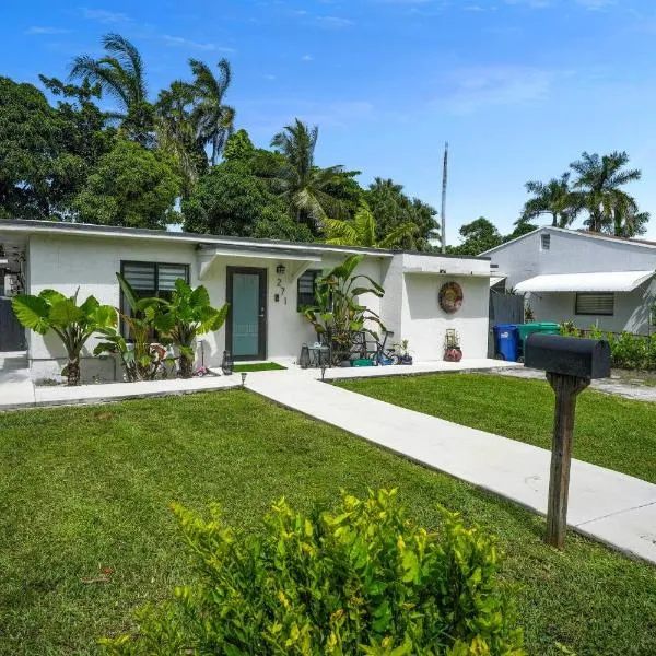 마이애미에 위치한 호텔 Zen House Miami - Modern 2BR Home with Pool Table, Ping Pong and Patio