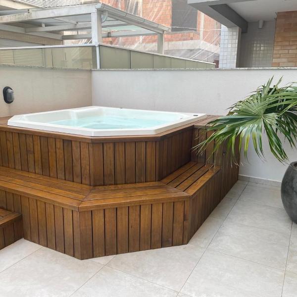 Apartamento TOP Garden com SPA a 550 m da Praia - Foto 3