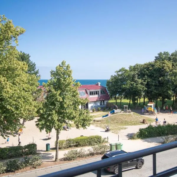 Hotel Haus am Meer Kühlungsborn in direkter Strandlage, Zimmer mit Meer- oder Gartenblick, teils Balkon & Frühstück zubuchbar in historischer Villa, hotel din Kühlungsborn