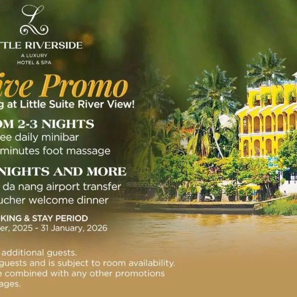 Little Riverside Hoi An . A Luxury Hotel & Spa, hotel v destinaci Hoi An