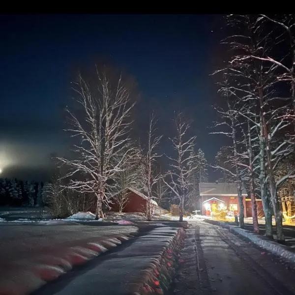 Kodinomainen majoitus Juoksenki, Napapiiri, Lappi, hotel in Juoksenki
