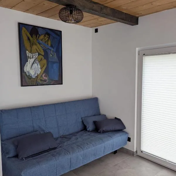 Wasserschloss Apt - von Taube Refugium für 1-2 Personen mit Terasse, Küche, Garten, Wifi, TV, Bar, Dusche, Waschmaschine, Parkplatz, versteckt gelegen, hôtel à Neukirchen