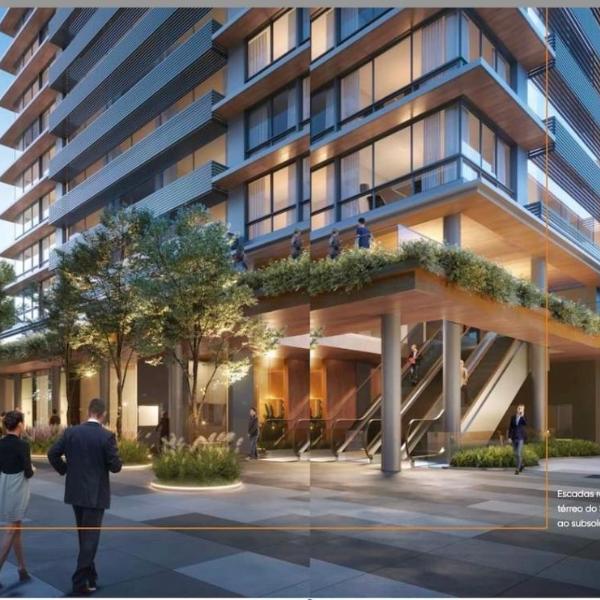 Carlos Gomes Square - Shopping Bordaza - Apartamento alto padrão com rooftop, piscina e academia