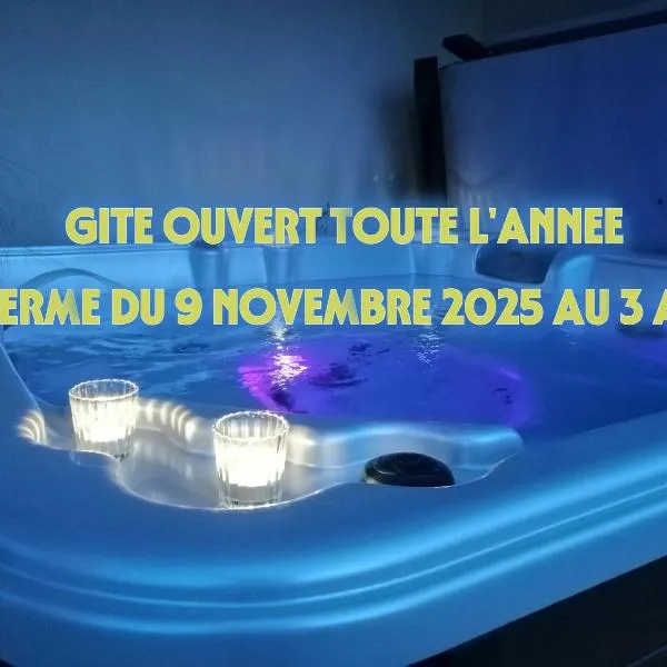 Gîtes Les Nogalies SPA PRIVATIF, hotel in Valojoulx