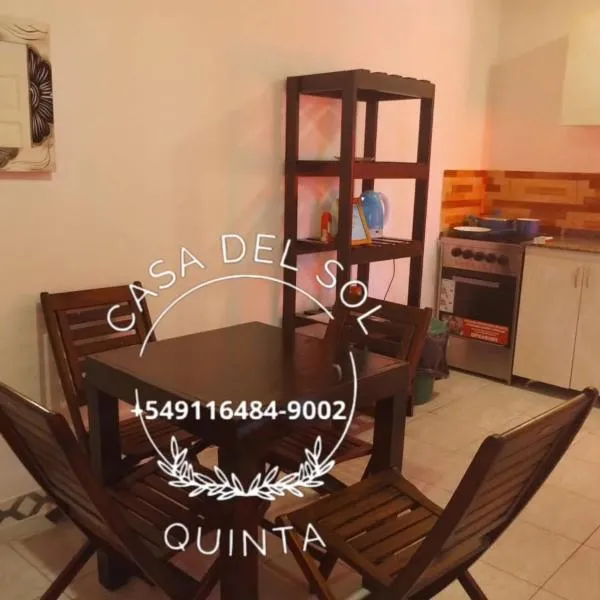 Quinta casa del sol, hotelli kohteessa Cañuelas