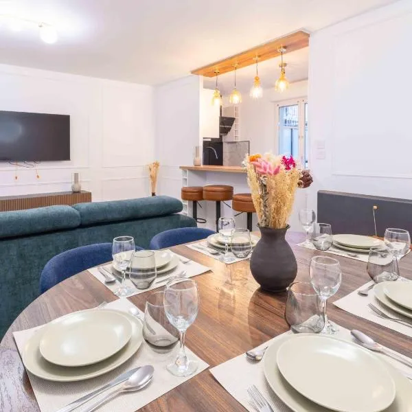SERENITY - 3 mins from Disney, Free Parking, Self-Checking with fully equiped gym, hotel in Chessy
