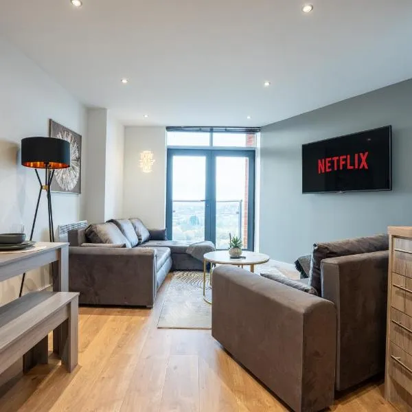 Leeds City Stay on the River - Sleeps 10 - Central, hotel u gradu 'Central Station'