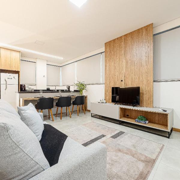 Modernidade e conforto; lazer completo