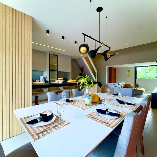 Casa Completa com Piscina Churrasqueira Wi-Fi a 300m da Praia Acomoda 10 Pessoas, 3 Quartos com Ar-Condicionado - Foto 5