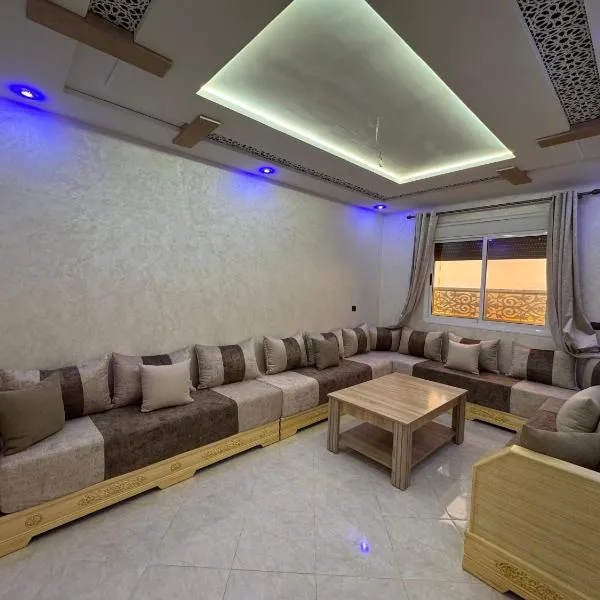 우지다에 위치한 호텔 Spacious 3-Bedroom Apartment , Balcony & Garden View ,Free Parking, Oujda