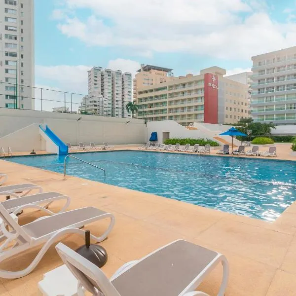 Amazing Condo Ocean View By Bamboo Skylife、アカプルコのホテル