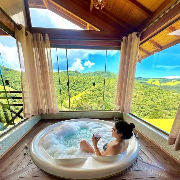 Chalés Recanto Vista do Valle, ξενοδοχείο σε Monte Verde