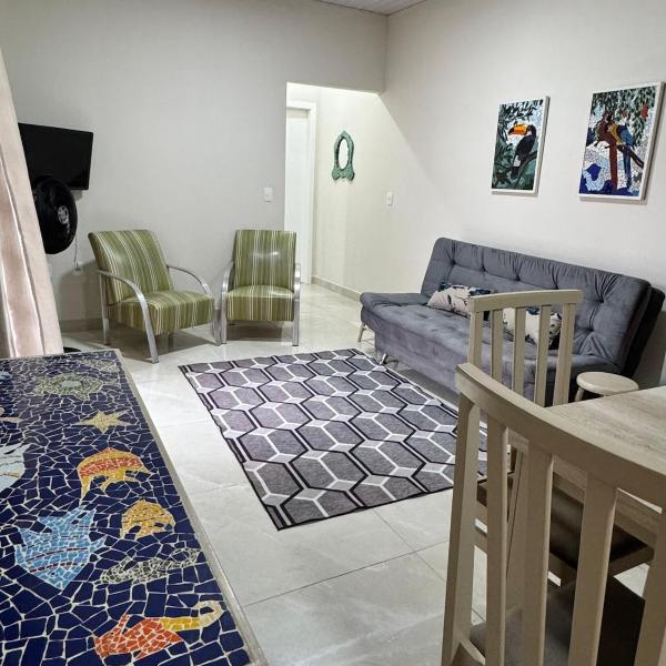 Casa Completa litoral SC com 4 qtos com ar condicionado e Aceita Pets
