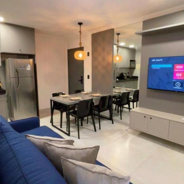 CH405-Apê Novo p/ 4 pessoas c/ Lazer Completo em Tambaú