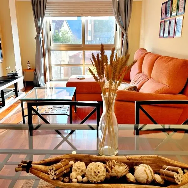 Holibai, Chuliña, Vacaciones Familiares en Baiona, Espacio, Piscina y Playa a un Paseo，位于巴约讷的酒店