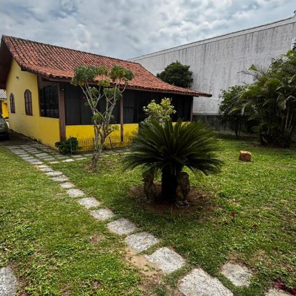 Casa confortável perto da praia