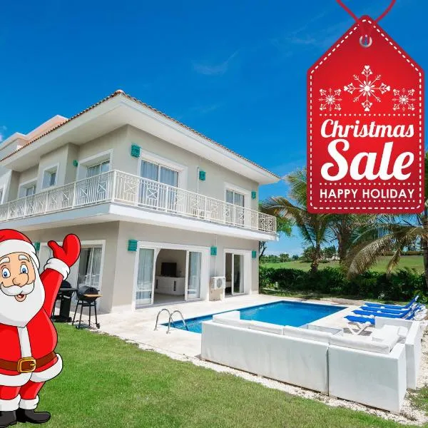 Luxury Private Villas with Pool, Private Beach, BBQ, hotel en Punta Cana