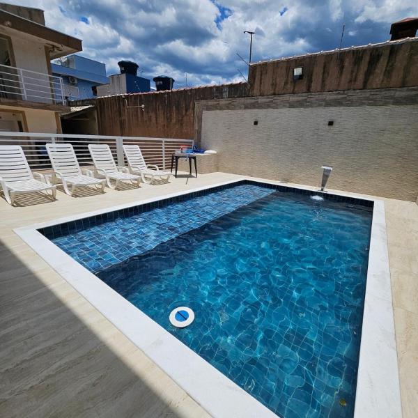 Apto com piscina Praia de Maranduba - Ubatuba