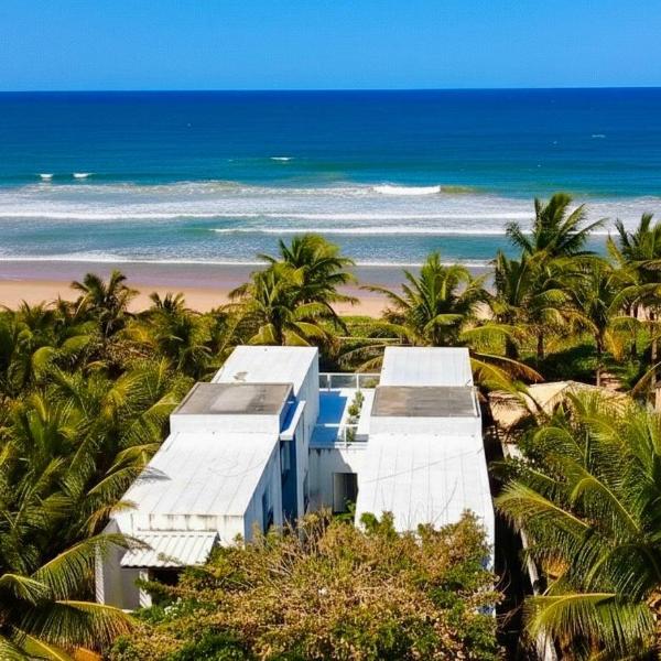 Casa Branca 3 Quartos Pé na Areia