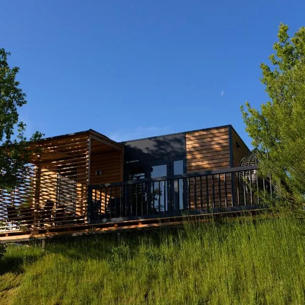 Modernes MobileHome im Vital Camp Bayerbach, Hotel in Bayerbach