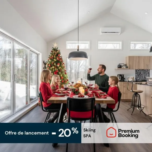 Roitelet Private Hot Tub Luxury Escape, Ski، فندق في Brownsburg