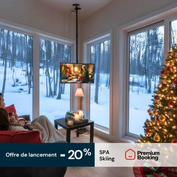 Prime Hill Cozy Mini Chalet Private Spa & Ski, hotel in Brownsburg