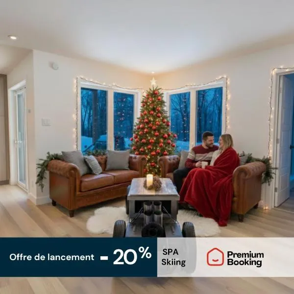 Chalet Luméo Private SPA, Ski، فندق في Brownsburg