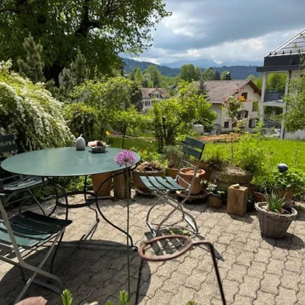 3 Zimmerwohnung mit Gartenterrasse, mitten im idyllischen Gais für 1 bis 3 Personen, hotel v destinácii Gais