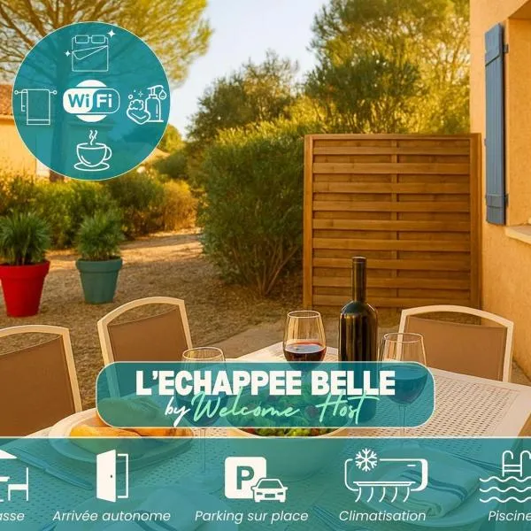 L’Échappée Belle, 4pers piscine à Calvisson、カルヴィッソンのホテル