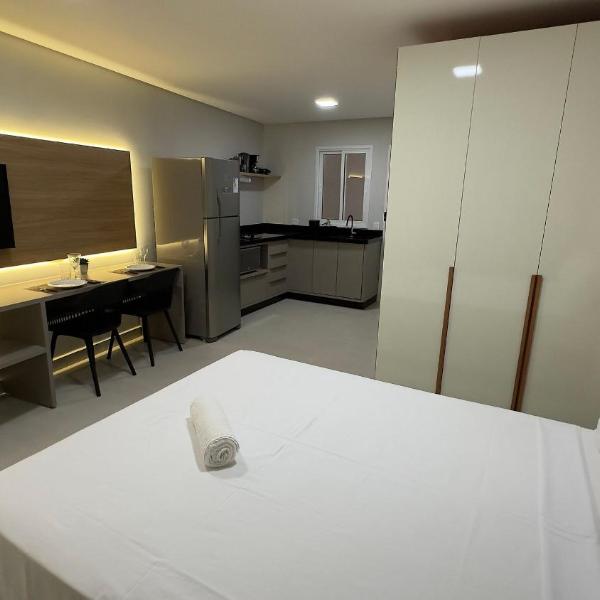 Novo apto studio pertinho do Paraguai - Foz