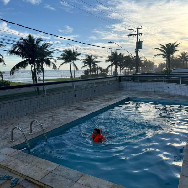 Apartamento com piscina beira mar, Praia Grande - Foto 4
