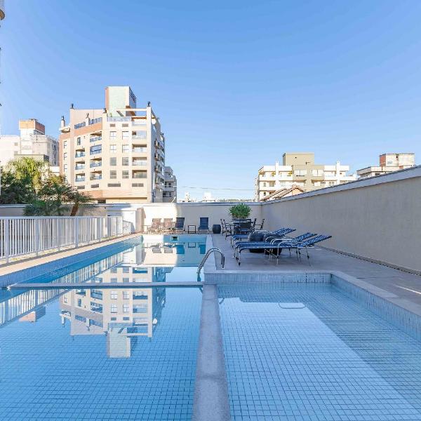 Confortável Apto com Piscina na Praia de Bombas - Foto 4