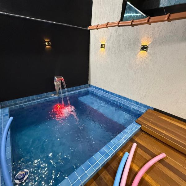 Casa na Tupi, Praia Grande com piscina