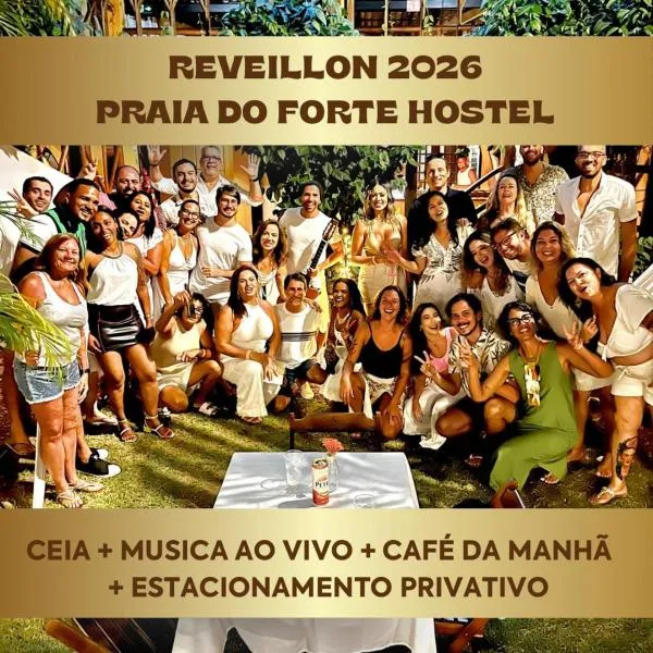 Praia do Forte Hostel, hotel in Praia do Forte