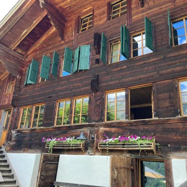 Alpen Charme - Chalet d'Hôtes et SPA, hotel en Gsteig