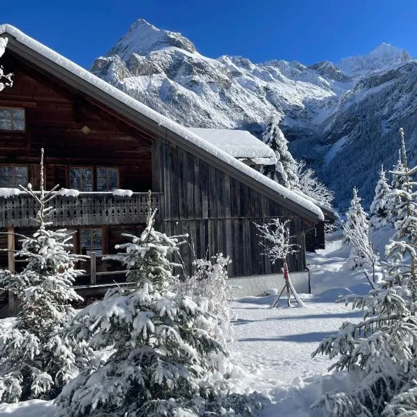 Alpen Charme - Chalet d'Hôtes et SPA, hotel v destinaci Gsteig